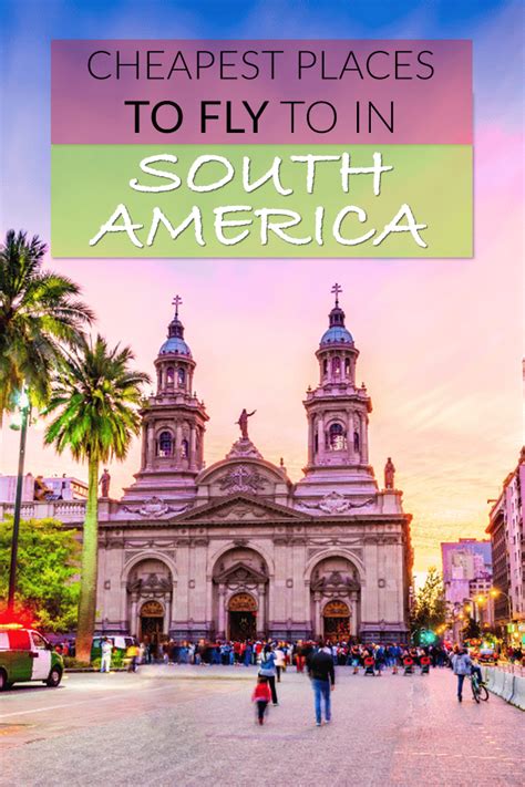 cheapest flights to south america